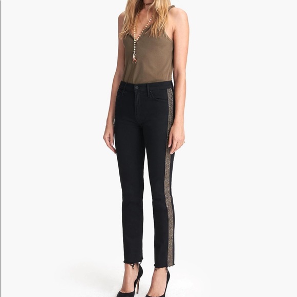 MOTHER Rascal Ankle Fray Jeans in Guilty Flash - Picture 2 of 12